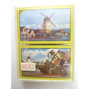 Vintage Solvang California Playing Cards